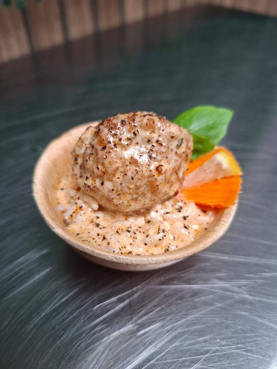 Arancini, boule de risotto panée