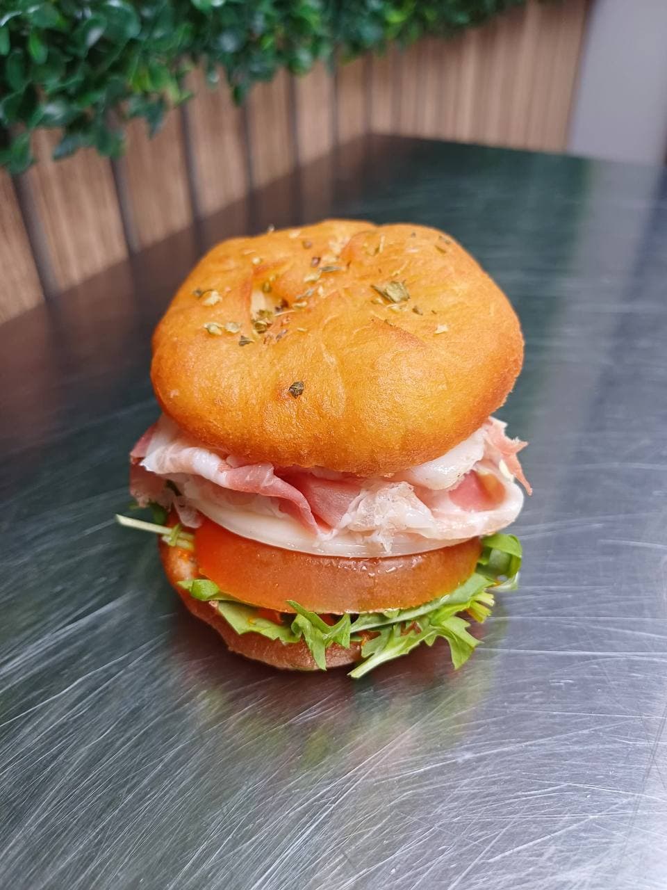 Mini-burger italien, mignardise apéritive