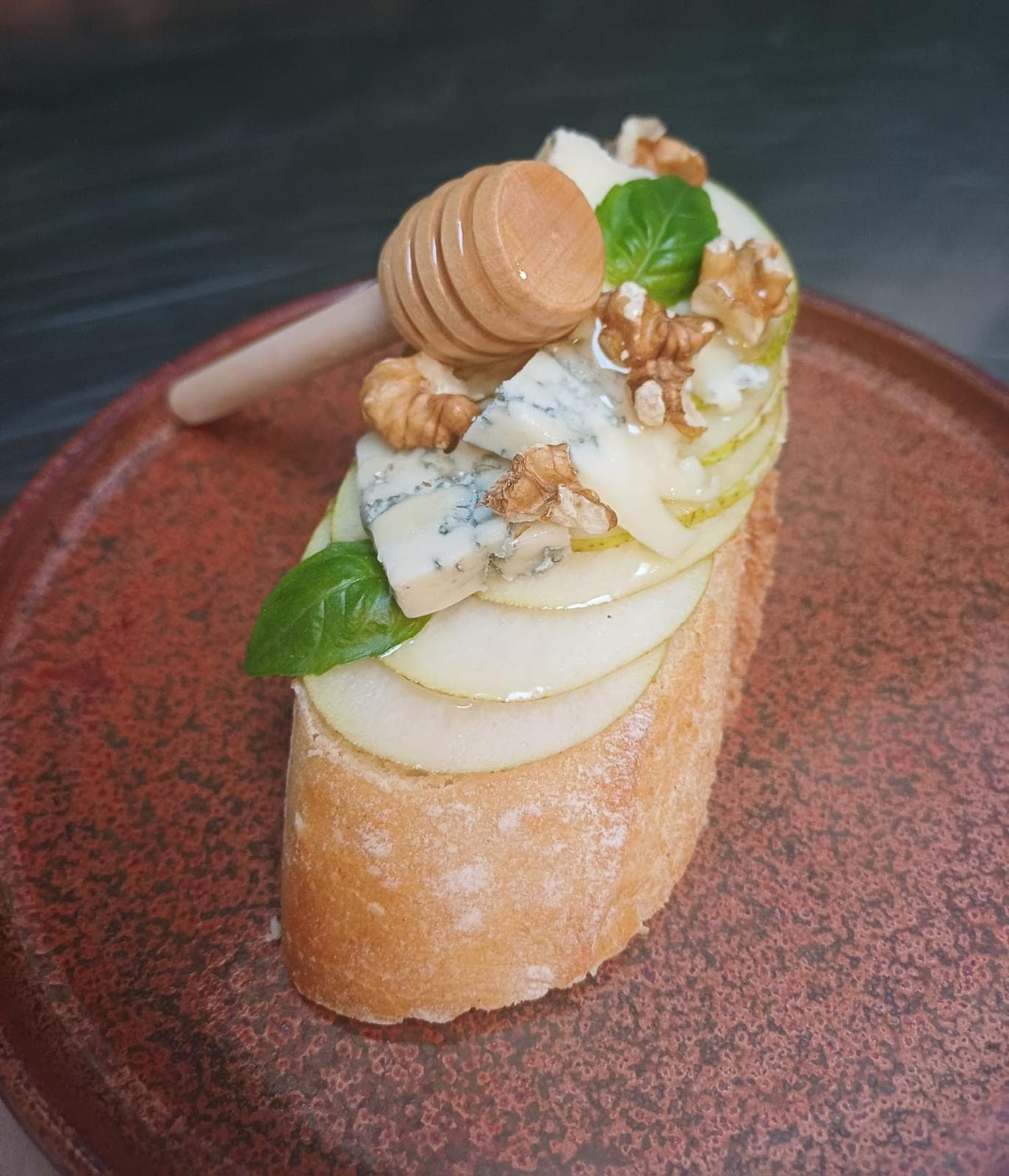 Mignardise miel et fromage