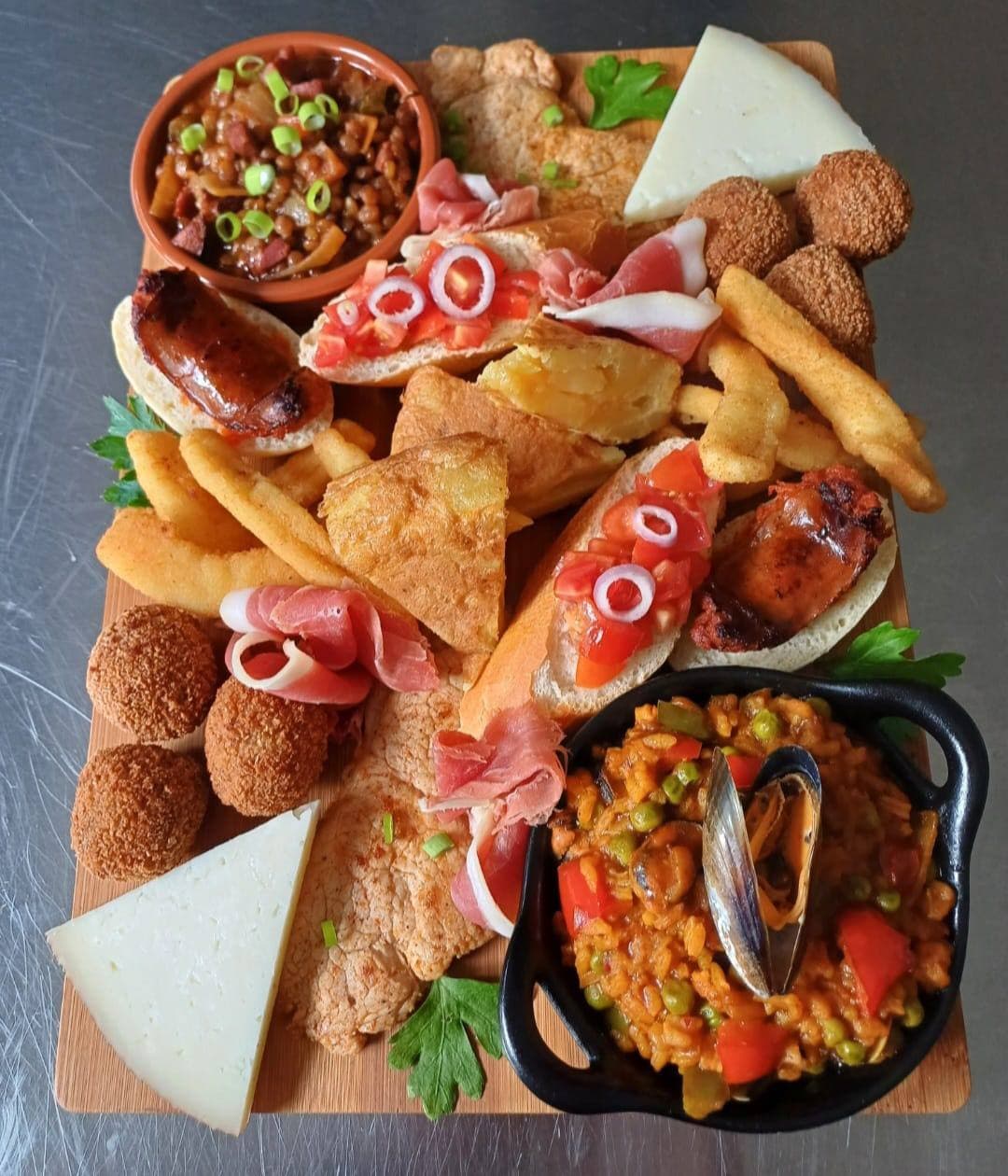 Tapas espagnoles à partager